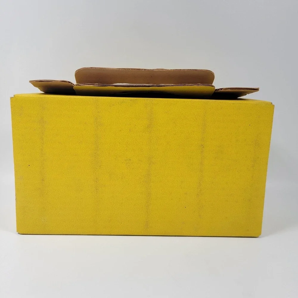 VTG Mr. Peanut Kids Yellow Cardboard School Pencil Box Planters Collectible RARE
